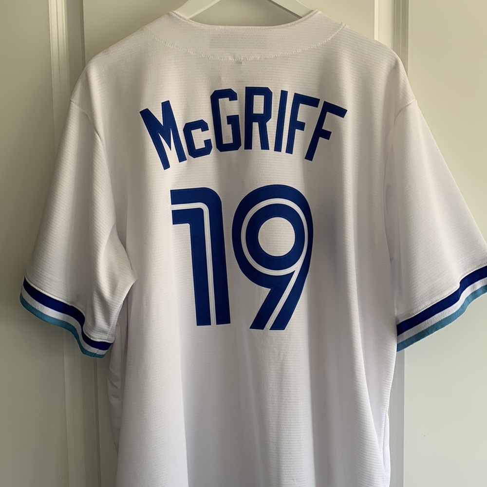 Fred McGriff Toronto Blue Jays Nike Cooperstown Collection Jersey